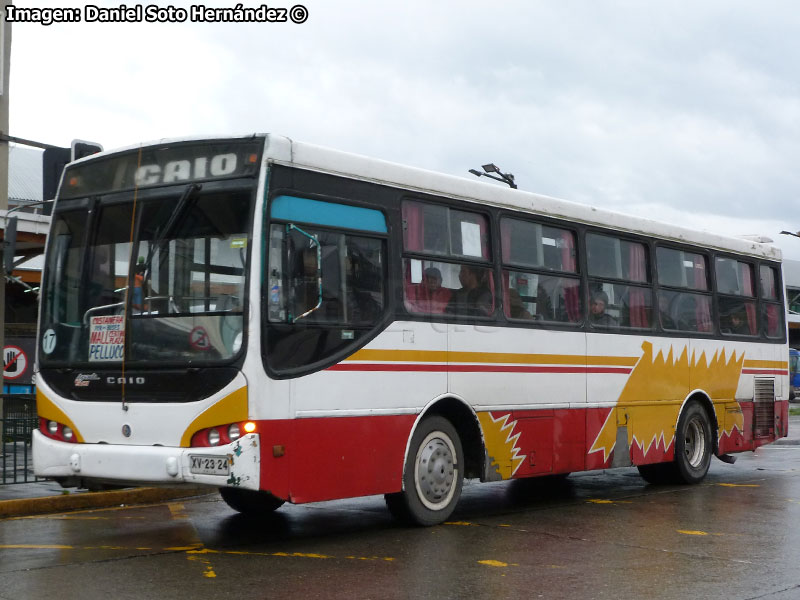 Induscar Caio Apache S21 / Mercedes Benz OH-1418 / Línea N° 4 Transportes Chinquihue Ltda. (Puerto Montt)