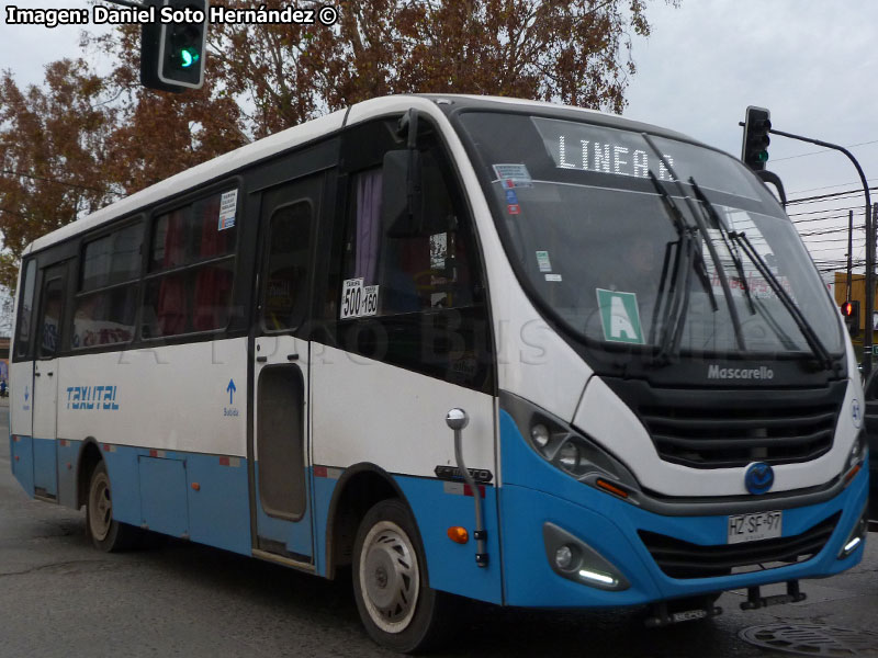 Mascarello Gran Micro / Volksbus 9-160OD Euro5 / Línea A TAXUTAL (Talca)