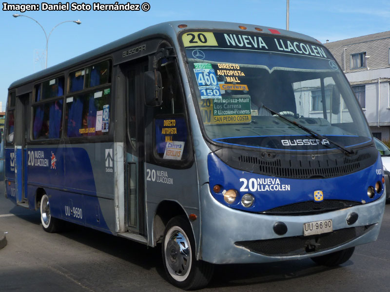 Busscar Micruss / Mercedes Benz LO-914 / Línea N° 20 Nueva Llacolén (Concepción Metropolitano)