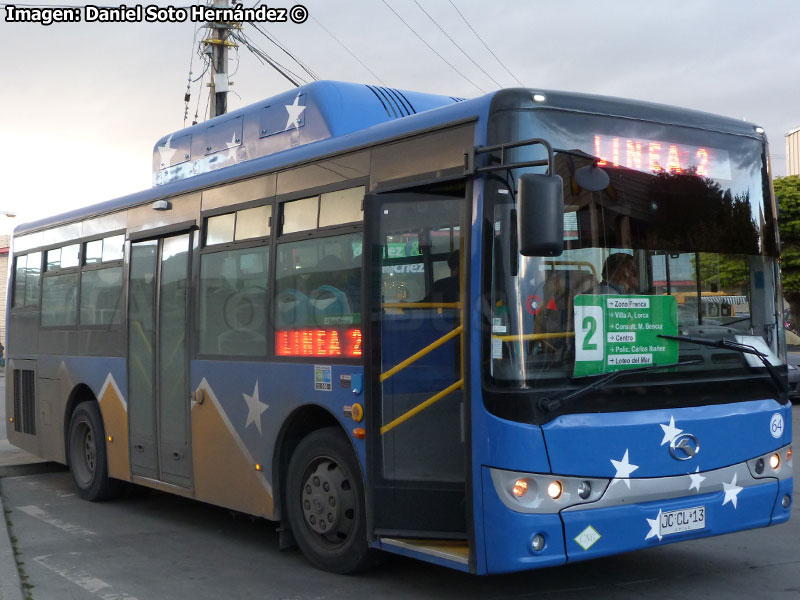 King Long XMQ6900G / Vía Austral Línea N° 2 Punta Arenas