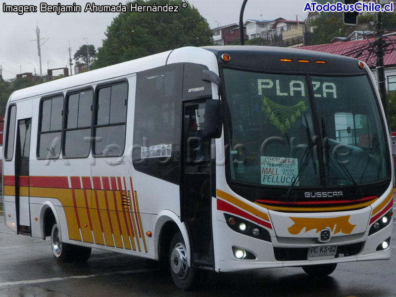Busstar Optimuss / Chevrolet Isuzu NQR 916 Euro5 / Transportes Chinquihue Ltda. (Puerto Montt)