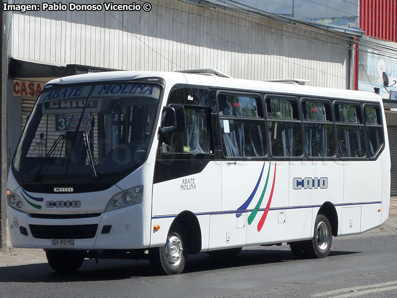 Induscar Caio Foz / Mercedes Benz LO-916 BlueTec5 / Línea N° 3 Abate Molina (Talca)