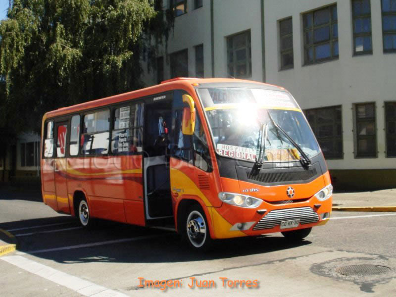 Marcopolo Senior / Mercedes Benz LO-915 / Línea N° 20 (Valdivia)