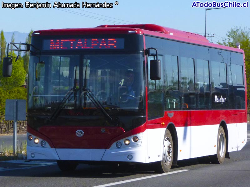 Metalpar Pukará Urbana Piso Bajo / Sunlong SLK6939 / Unidad Stock RED