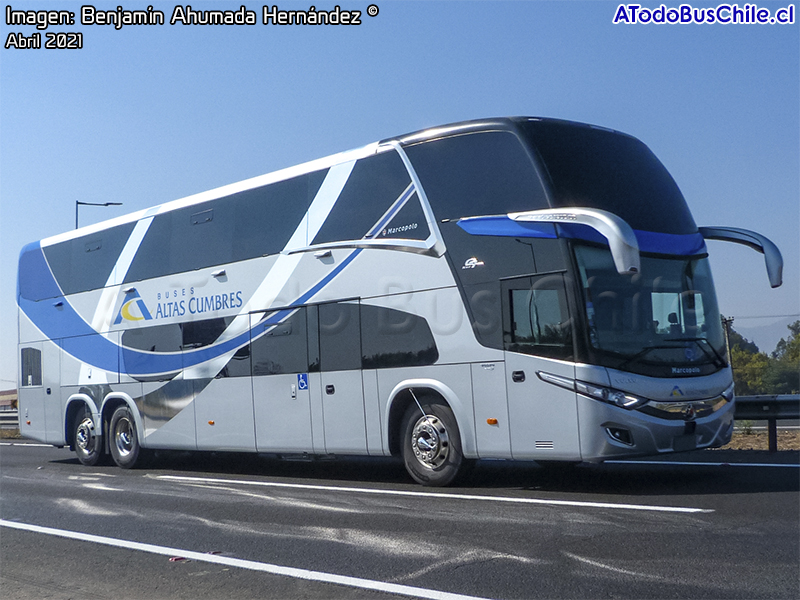 Marcopolo Paradiso New G7 1800DD / Volvo B-450R Euro5 / Buses Altas Cumbres