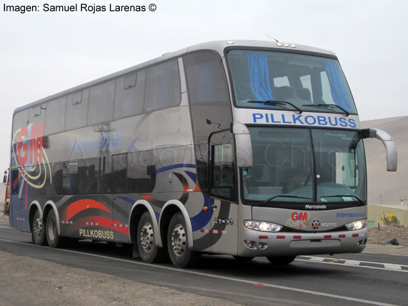 Marcopolo Pardiso G6 1800DD / Scania K-380B / GM Internacional (Perú)