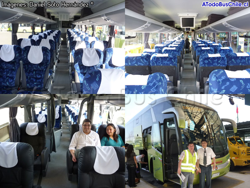 Inicio Servicio Cama Suite Tur Bus | Marcopolo Paradiso G7 1200 / Mercedes Benz O-500RSD-2442