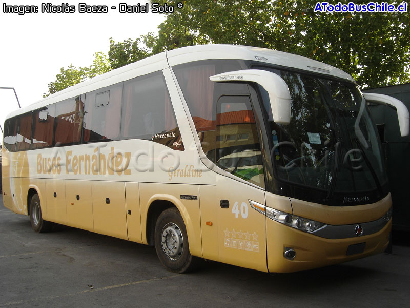 Marcopolo Paradiso G7 1050 / Mercedes Benz O-500R-1830 / Buses Fernández