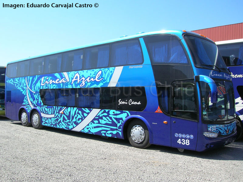 Marcopolo Paradiso G6 1800DD / Volvo B-12R / Línea Azul