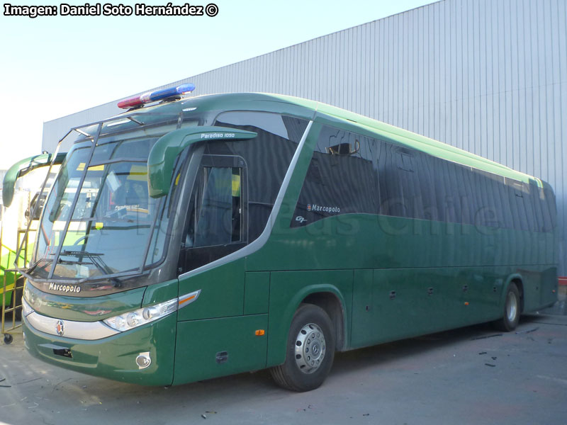 Marcopolo Paradiso G7 1050 / Mercedes Benz OC-500RF-1842 / Gendarmería de Chile