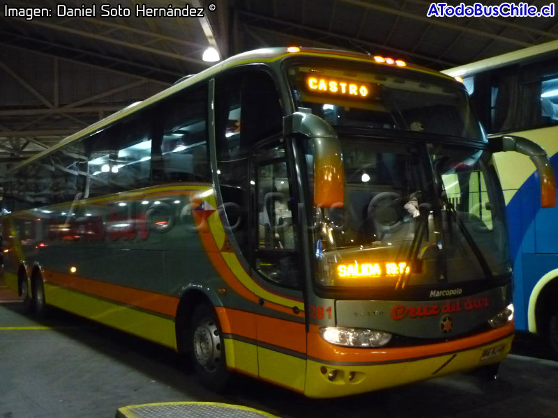 Marcopolo Paradiso G6 1200 / Volvo B-12R / Cruz del Sur