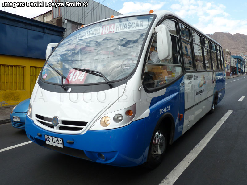 Metalpar Pucará IV Evolution / Mercedes Benz LO-915 / Línea Nº 104 Trans Antofagasta