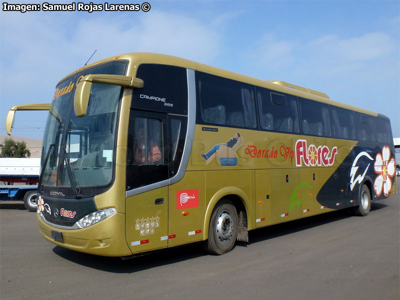 Comil Campione 3.65 / Mercedes Benz O-500RS-1836 / Flores Hnos. (Perú)