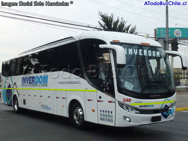 Comil Campione Invictus 1050 / Volvo B-420R Euro5 / Transportes InverDom