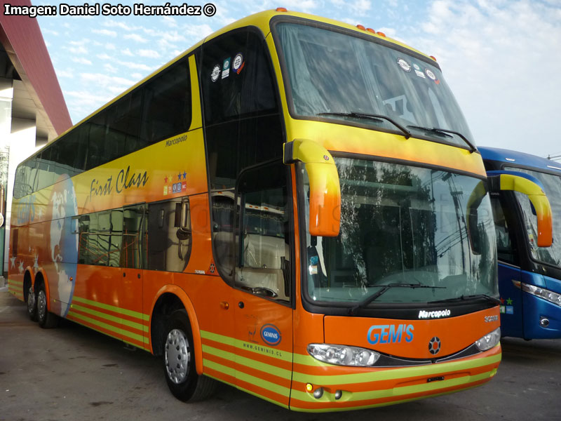 Marcopolo Paradiso G6 1800DD / Scania K-420B / Vía Géminis S.A.