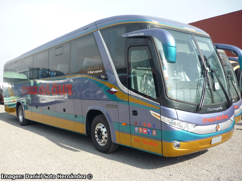 Marcopolo Paradiso G7 1050 / Mercedes Benz O-500RS-1836 / Cruz del Sur