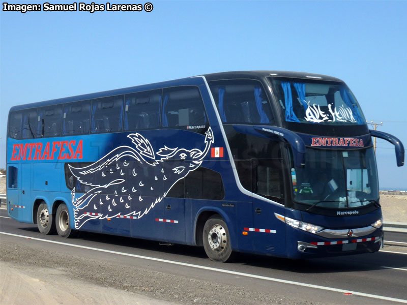 Marcopolo Paradiso G7 1800DD / Mercedes Benz O-500RSD-2436 / EMTRAFESA - Empresa de Transportes Ave Fénix S.A. (Perú)