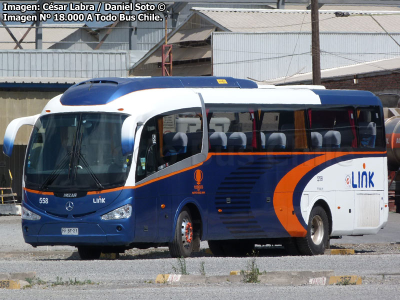 Irizar i6 3.50 / Mercedes Benz OC-500RF-1842 / Link (Al servicio de CODELCO División El Teniente)