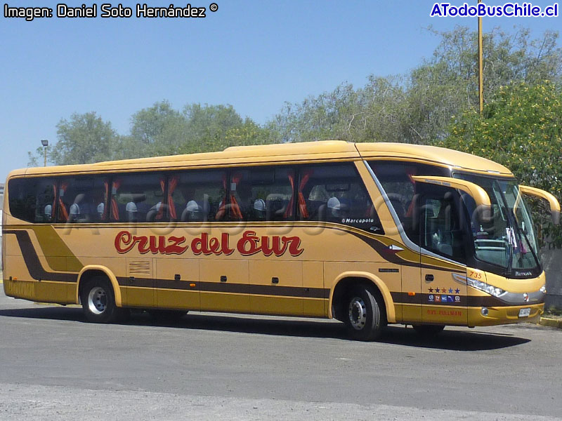 Marcopolo Paradiso G7 1050 / Mercedes Benz O-500RS-1836 / Cruz del Sur