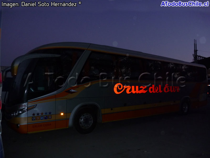 Marcopolo Paradiso G7 1050 / Volvo B-9R / Cruz del Sur