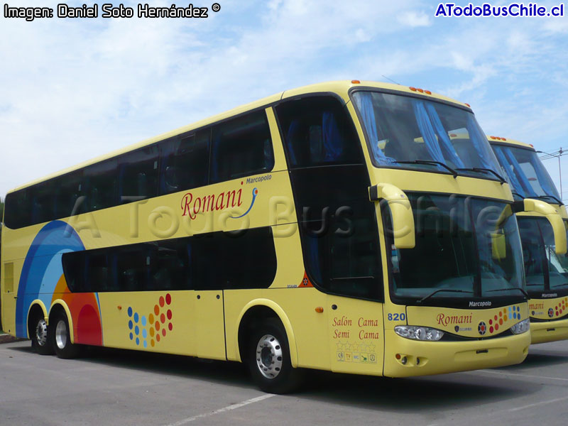 Marcopolo Paradiso G6 1800DD / Scania K-420B / Romani