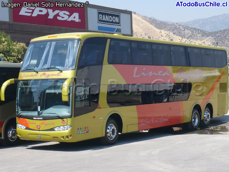 Marcopolo Paradiso G6 1800DD / Volvo B-12R / Línea Azul