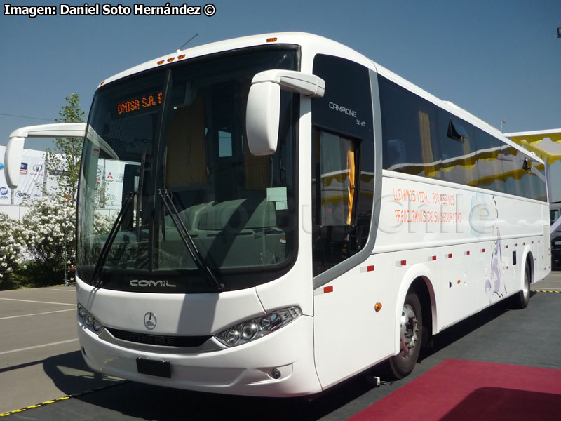 Comil Campione 3.45 / Mercedes Benz O-500RS-1836 / Unidad de Muestra Comisa S.A.