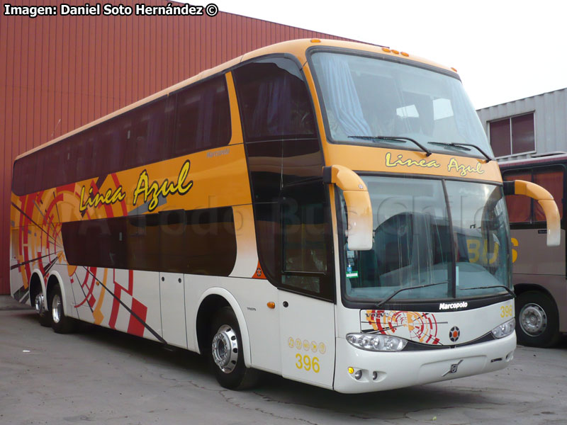 Marcopolo Paradiso G6 1800DD / Volvo B-12R / Línea Azul