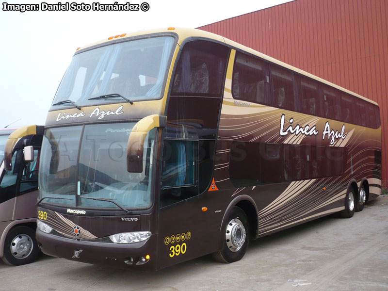 Marcopolo Paradiso G6 1800DD / Volvo B-12R / Línea Azul