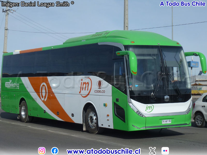 Zhong Tong LCK6129H EVG / Buses JM (Al servicio de CODELCO División Norte)