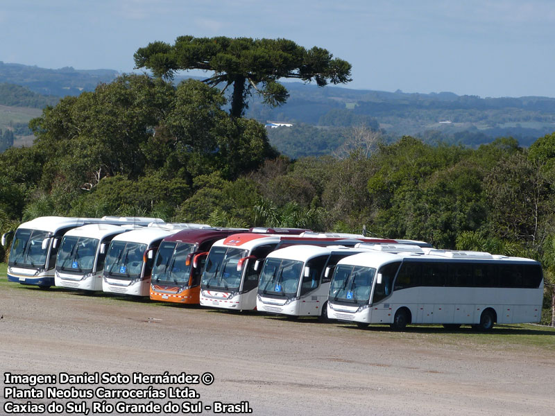 Unidades Neobus New Road N10 | Planta Neobus Caxias do Sul (Río Grande do Sul - Brasil)