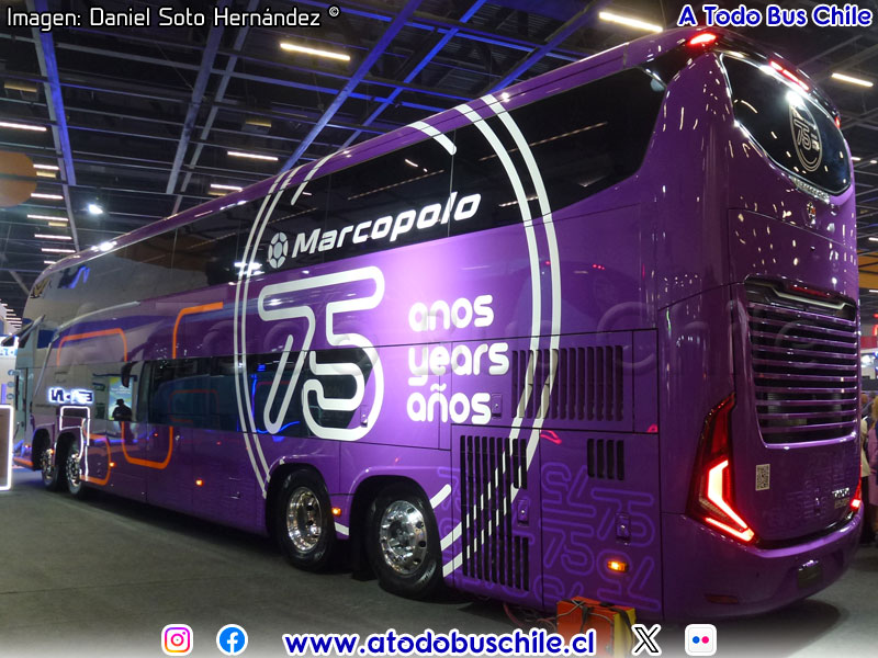 Marcopolo Paradiso G8 1800DD / Volvo B-510R 8x2 Euro6 / Unidad de Muestra