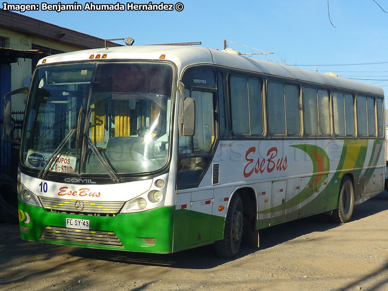 Comil Versatile / Mercedes Benz OF-1722 / EseBus (Al servicio de Agrosuper S.A.)