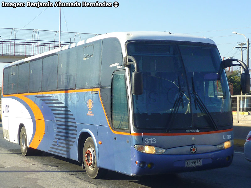 Marcopolo Andare Class 1000 / Mercedes Benz O-500RS-1636 / Link (Al servicio de CODELCO División El Teniente)