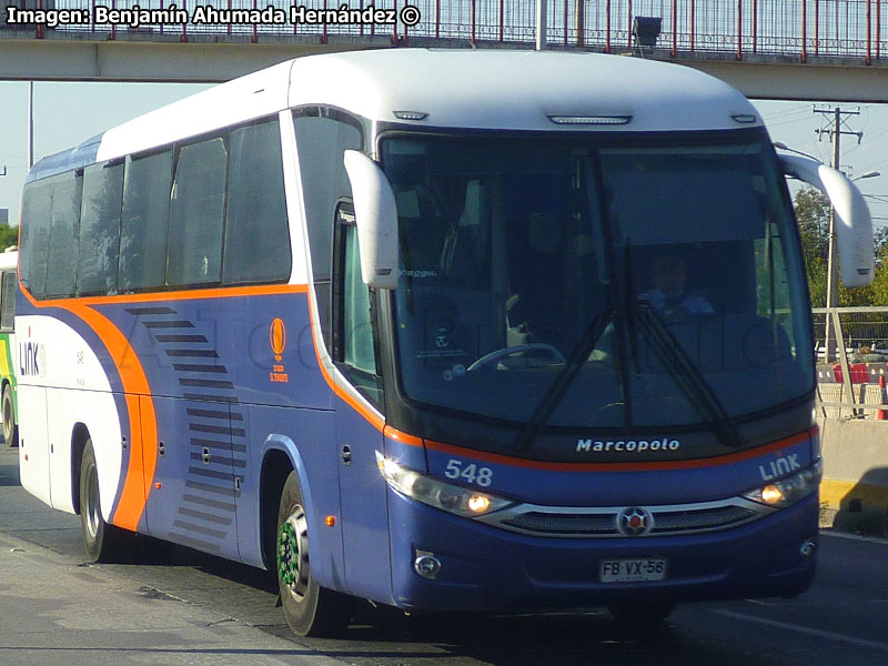 Marcopolo Viaggio G7 1050 / Mercedes Benz OC-500RF-1842 / Link (Al servicio de CODELCO División El Teniente)