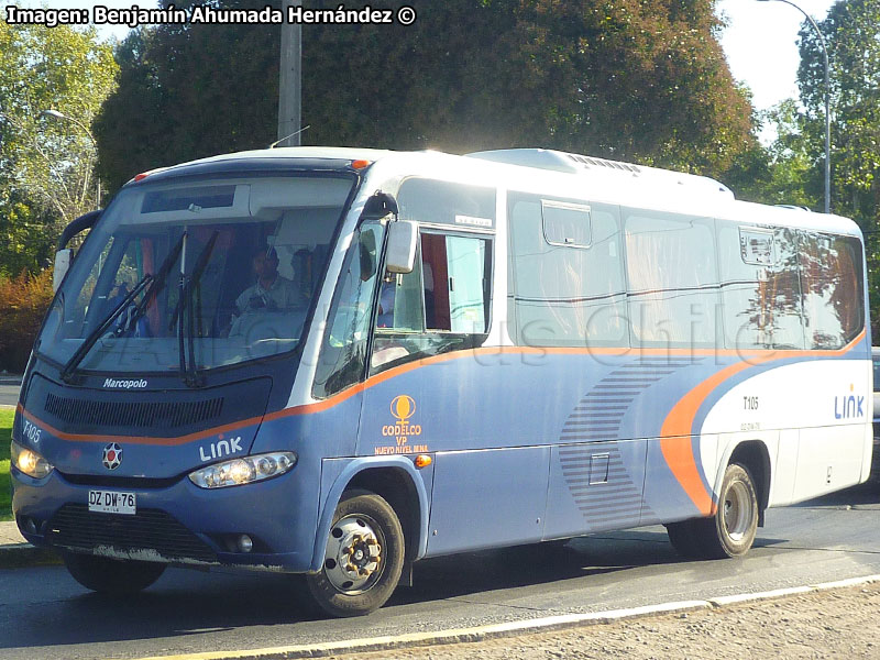 Marcopolo Senior / Mercedes Benz LO-915 / Link (Al servicio de CODELCO División El Teniente)