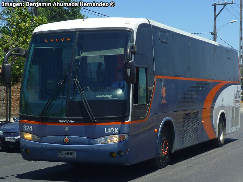 Marcopolo Andare Class 1000 / Mercedes Benz O-500RS-1636 / Link (Al servicio de CODELCO División El Teniente)