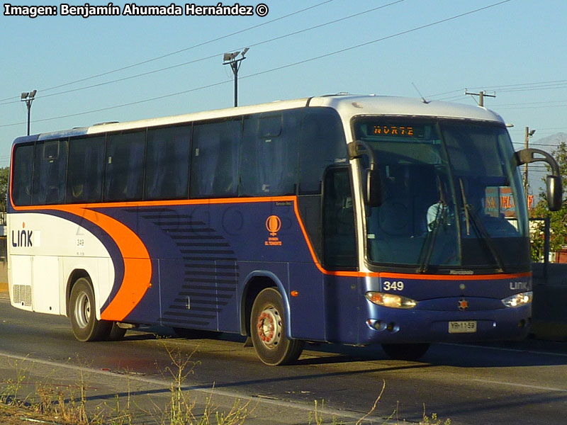 Marcopolo Andare Class 1000 / Mercedes Benz O-500RS-1636 / Link (Al servicio de CODELCO División El Teniente)