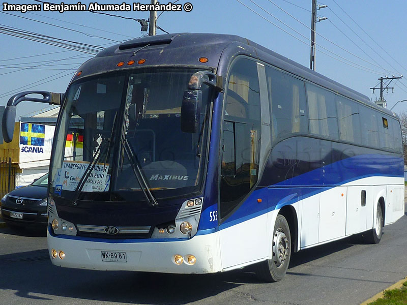 Maxibus Lince 3.45 / Mercedes Benz OH-1628L / Particular (Al servicio de Colegio Marcela Paz)