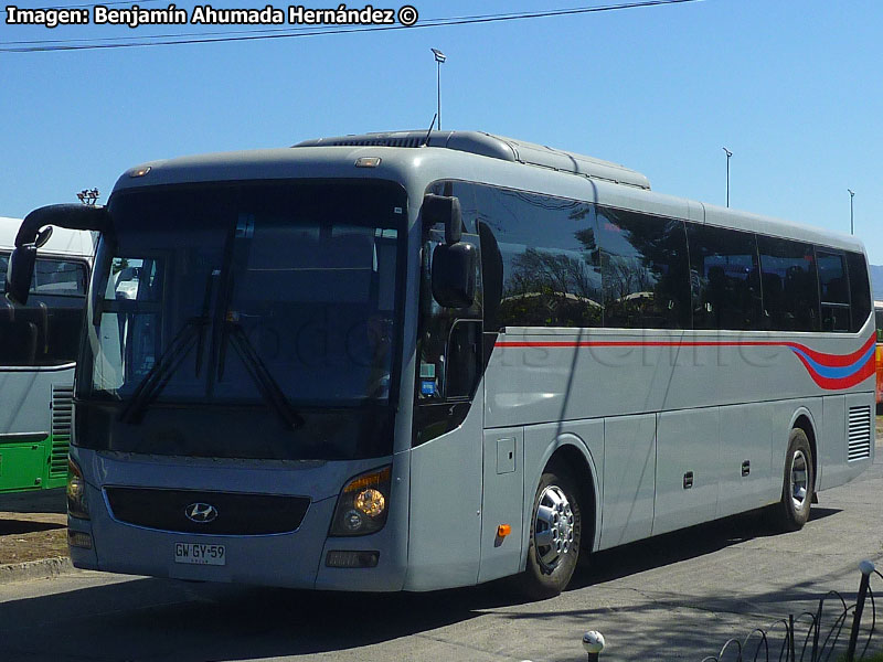 Hyundai Universe Space Luxury Euro4 / Ejército de Chile (II y III División)