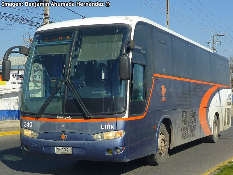 Marcopolo Andare Class 1000 / Mercedes Benz O-500RS-1636 / Link (Al servicio de CODELCO División El Teniente)