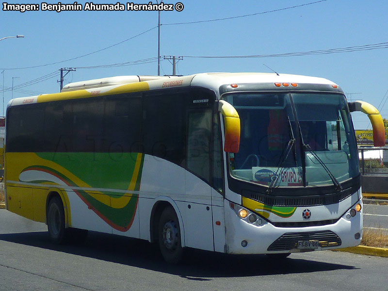 Marcopolo Ideale 770 / Mercedes Benz OF-1722 / Particular (Al servicio de Agrosuper S.A.)