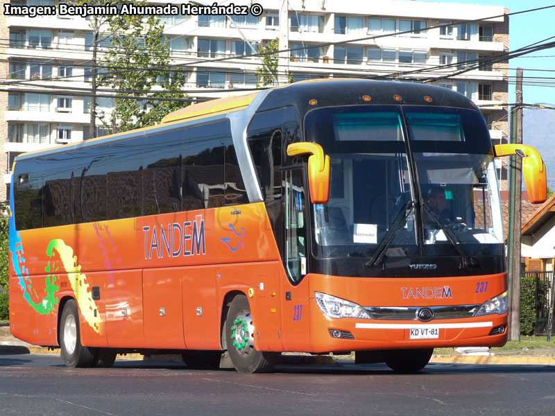 Yutong ZK6136H / Tandem (Al servicio de CODELCO División El Teniente)