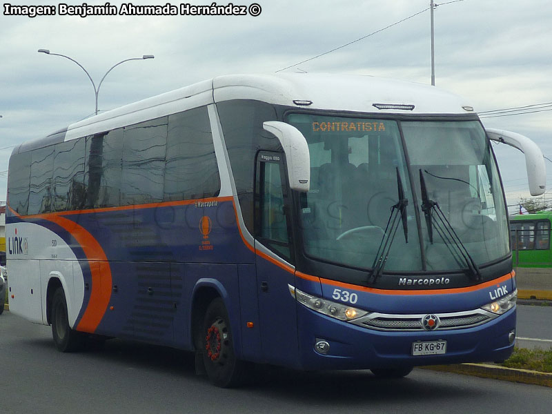 Marcopolo Viaggio G7 1050 / Mercedes Benz OC-500RF-1842 / Link (Al servicio de CODELCO División El Teniente)