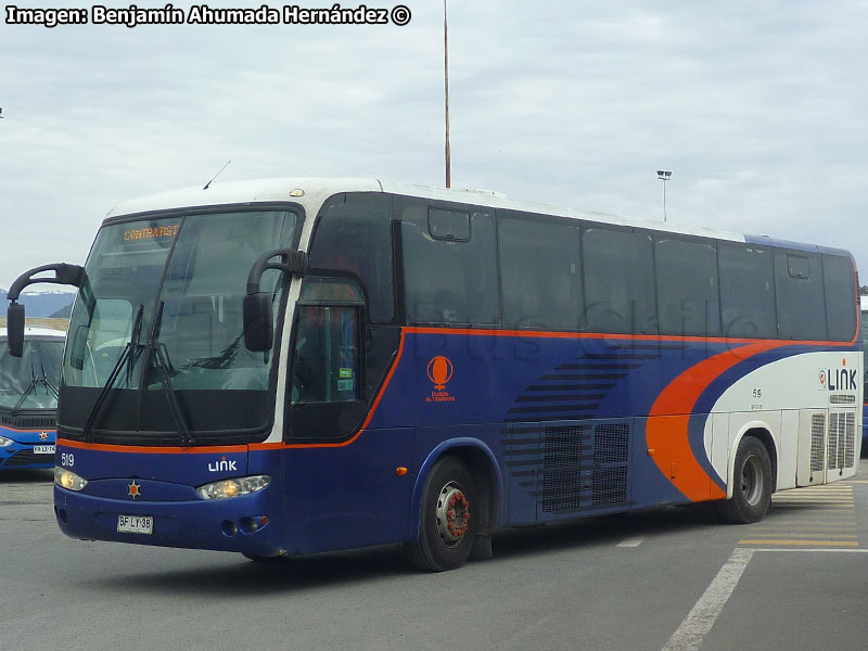 Marcopolo Andare Class 1000 / Mercedes Benz O-500RS-1636 / Link (Al servicio de CODELCO División El Teniente)