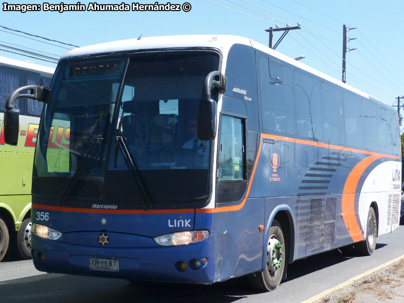 Marcopolo Andare Class 1000 / Mercedes Benz O-500RS-1636 / Link (Al servicio de CODELCO División El Teniente)