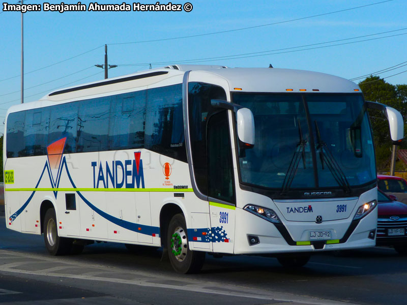 Busscar Vissta Buss 340 / Mercedes Benz O-500RS-1836 BlueTec5 / Tandem (Al servicio de CODELCO División El Teniente)