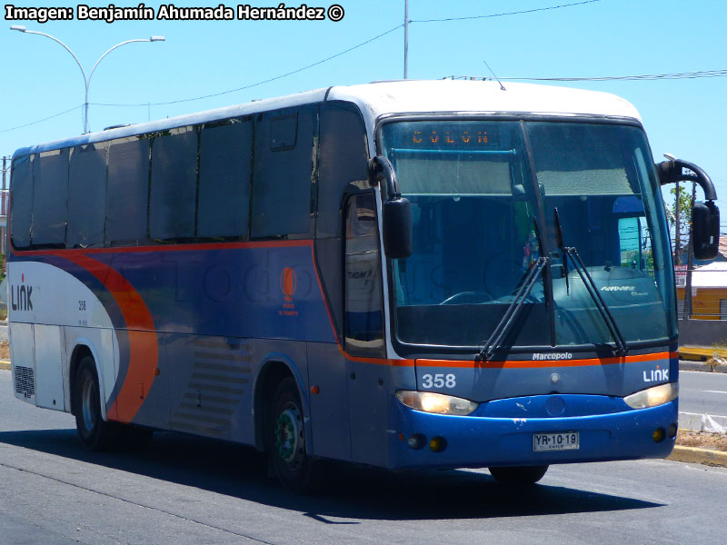 Marcopolo Andare Class 1000 / Mercedes Benz O-500RS-1636 / Link (Al servicio de CODELCO División El Teniente)