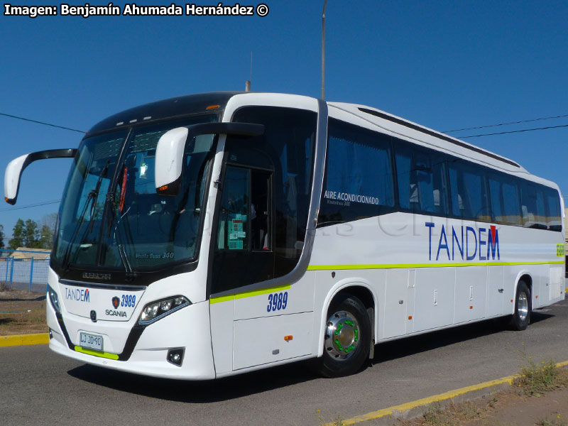 Busscar Vissta Buss 340 / Mercedes Benz O-500RS-1836 BlueTec5 / Tandem (Al servicio de CODELCO División El Teniente)