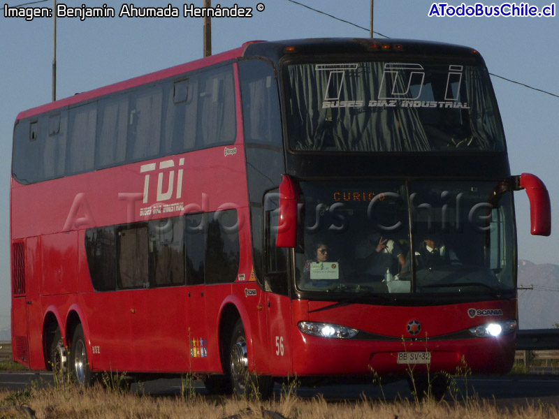 Marcopolo Paradiso G6 1800DD / Scania K-420 / Buses Díaz Industrial